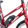 Elcykel EvoBike SPORT-7 250W - Hyacintröd, dam
