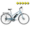 Elcykel EvoBike SPORT-8 250W - Delfinblå, dam