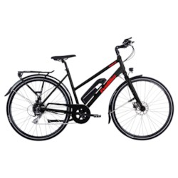 Elcykel EvoBike Sport-8 250W Long Range 2021 - Svart, Dam