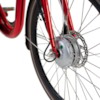 Trehjulig Elcykel Evobike Elegant - 24 tum 250W - Röd