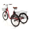 Trehjulig Elcykel Evobike Elegant 250W 2020 - Röd