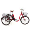 Trehjulig Elcykel Evobike Elegant 250W 2020 - Röd