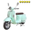 Elmoped Evolite Viverra Classic 2000 Watt - Mintgrön