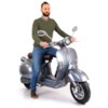 Elmoped Evolite Viverra Classic 2000 Watt - Mintgrön