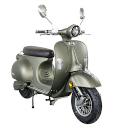 Elmoped Viverra Classic 2000W - Mattgrön