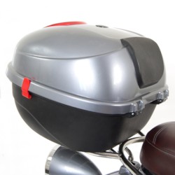 Packbox grafitgrå - Elmoped Viverra Classic
