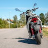 Elmoped Viverra Evolite E3 1200W - Svart/röd
