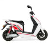 Elmoped Viverra Evolite E3 1200W - Vit/röd
