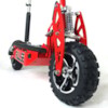 Elscooter 1000 W 48V Dirt med lysen - SVART