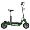 Elscooter 1000 W 48V Dirt med lysen - ARMY GREEN
