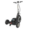 Trehjulig scooter Trigger, 500W - Svart