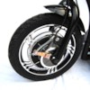 Trehjulig scooter Trigger, 500W - Svart