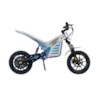 Elektrisk Dirtbike Nitrox Trial 1000W med sits - Vit/blå