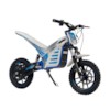 Elektrisk Dirtbike Nitrox Trial 1000W med sits - Vit/blå