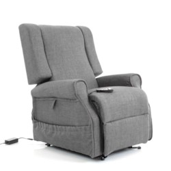 Recliner lyft-fåtölj Gräskö - grå