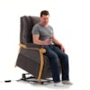 Recliner lyft-fåtölj Fårö - Röd