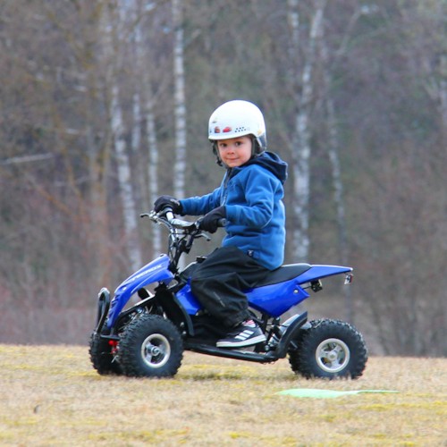 Elektrisk Mini ATV Nitrox 350W V4-2 - Blå