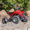 Elektrisk Mini ATV Nitrox 350W V4-3 - Röd