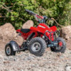 Elektrisk Mini ATV Nitrox 350W V4-3 - Röd