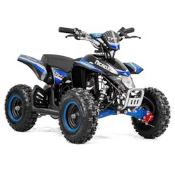 Elektrisk Mini ATV Nitrox Cobra V4-3 1000W - Blå/svart