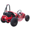 Elektrisk GoKart Nitrox 1000W kardandrift - Röd/Svart