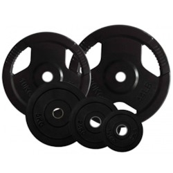 Viktskiva gummiklädd 26 mm - 1.25KG