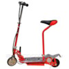 Elscooter 120 W med sadel - RÖD