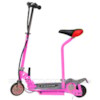 El-scooter 120 W med sadel - ROSA