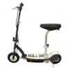 Elscooter 150W med sadel - SVART