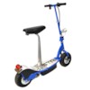 Elscooter 350 W med sadel -SVART