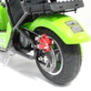 Elscooter 350 W CHOPPER med lysen - Grön