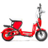 Elscooter 350 W CHOPPER med lysen - Röd