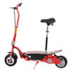 Elscooter 500 W EXTREME med sadel - Röd