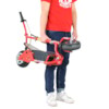 Elscooter 500 W EXTREME med sadel - Röd