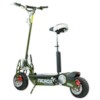 UTGÅTT - Elscooter 800 W Dirt med lysen - GRÖN