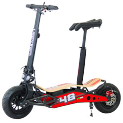 Elscooter Velocifero Minimad 800W lithium - Röd