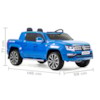 Elbil VW Amarok 4Motion 12V 20Ah - Blå