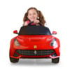 Elbil Ferrari 6V - Röd