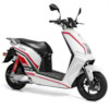 Elmoped Evolite E3 1000W Klass II - Vit/röd