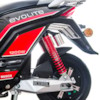 Elmoped Evolite E3 1000W Klass II - Vit/röd