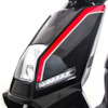 Elmoped Evolite E3 1000W Klass II - Vit/röd