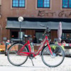 Elcykel EvoBike ECO-3 250W 2017-2018 - RÖD/LJUSGRÅ, dam
