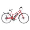 Elcykel EvoBike SPORT-8 500W 2017 - RÖD/VIT, dam