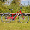 Elcykel EvoBike SPORT-8 500W - Rubinröd, dam