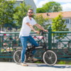 Elcykel EvoBike Travel 2018, Hopfällbar - Svart