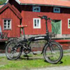 Elcykel EvoBike Travel 2018, Hopfällbar - Svart