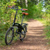 Elcykel EvoBike Travel 2018, Hopfällbar - Svart