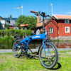 Elcykel EvoBike Travel, Hopfällbar 2017 - BLÅ