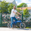 Elcykel EvoBike Travel, Hopfällbar 2017 - BLÅ