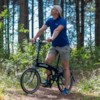 Elcykel EvoBike Travel, Hopfällbar 2018 - Mattröd